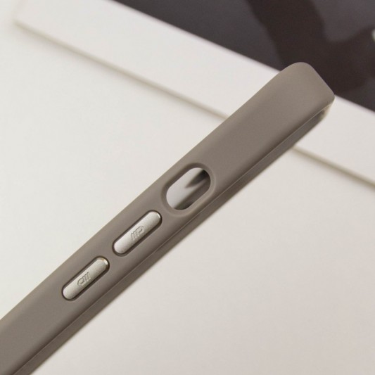TPU+PC чехол Blueo Skin Friendly Frosted with MagSafe для Apple iPhone 15 (6.1") Серый - изображение 5