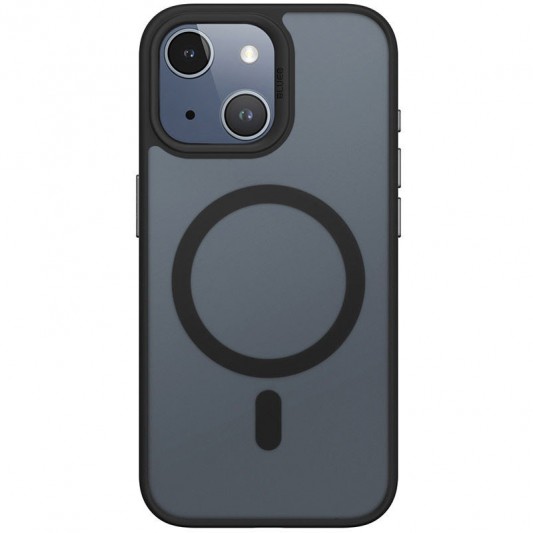 TPU+PC чехол Blueo Skin Friendly Frosted with MagSafe для Apple iPhone 14 / 13 (6.1") Черный