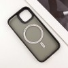 TPU+PC чехол Blueo Skin Friendly Frosted with MagSafe для Apple iPhone 14 / 13 (6.1"), Черный