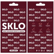 Захисне скло SKLO 3D для Realme C53/C51/Note 50/C61 4G/C63 4G, Чорний