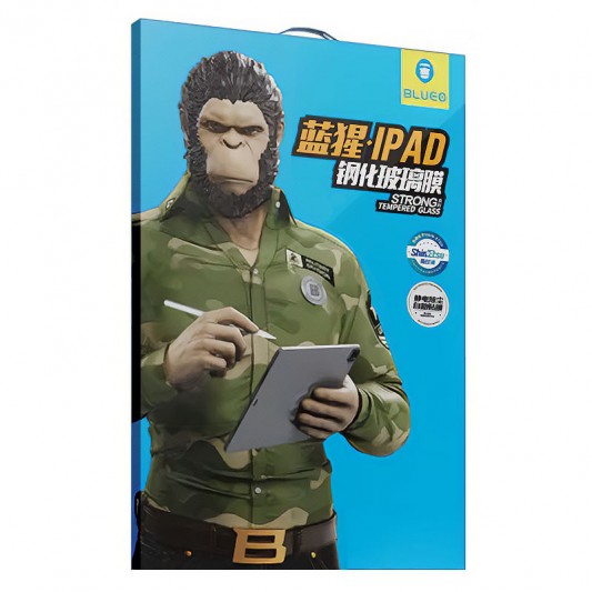 Захисне скло Blueo HD для Apple iPad Pro 13" (2024) Прозорий - зображення 3 