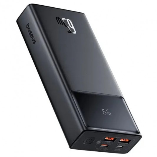 Портативное ЗУ Power Bank Baseus Star-Lord Digital Display 65W 20000 mAh (P10022906113-00) Cluster Black - изображение 2