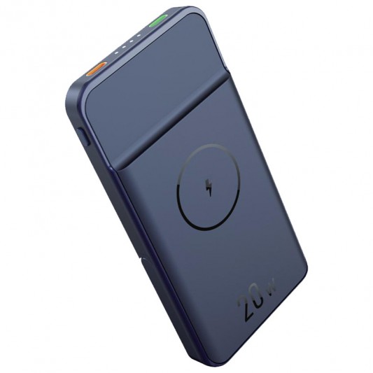 Портативное ЗУ Power Bank JJT-MP01 2in1 20W с БЗУ+iWatch 10000 mAh Blue - изображение 1