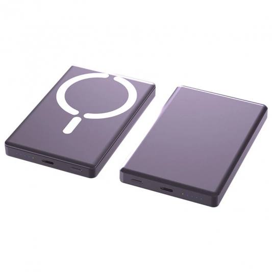 Портативний ЗП Power Bank JJT-C26 15W з БЗП 10000 mAh Purple - зображення 1 