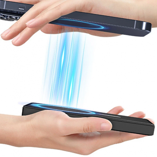 Портативное ЗУ Power Bank JJT-C26 15W с БЗУ 10000 mAh Black - изображение 3