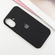 Чехол Silicone Case Full Protective (AA) для Apple iPhone 16 (6.1"), Черный / Black