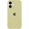 Чохол Silicone Case Full Protective (AA) для Apple iPhone 16 Plus (6.7"), Жовтий / Mellow Yellow