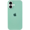 Чохол Silicone Case Full Protective (AA) для Apple iPhone 16 Plus (6.7"), Бірюзовий / Turquoise