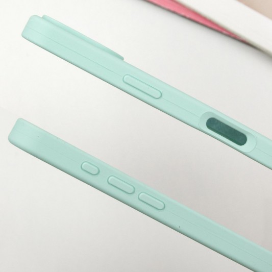 Чехол Silicone Case Full Protective (AA) для Apple iPhone 16 Plus (6.7") Бирюзовый / Turquoise - изображение 3