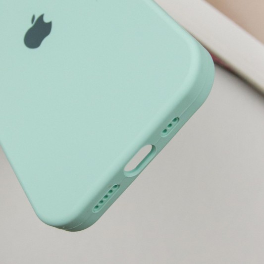 Чехол Silicone Case Full Protective (AA) для Apple iPhone 16 Plus (6.7") Бирюзовый / Turquoise - изображение 6