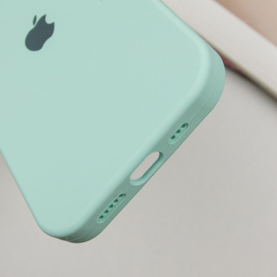 Чохол Silicone Case Full Protective (AA) для Apple iPhone 16 Plus (6.7"), Бірюзовий / Turquoise