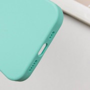 Чехол Silicone Case Full Protective (AA) для Apple iPhone 16 Plus (6.7"), Бирюзовый / Marine Green