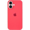 Чехол Silicone Case Full Protective (AA) для Apple iPhone 16 Plus (6.7"), Арбузный / Watermelon red