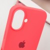 Чехол Silicone Case Full Protective (AA) для Apple iPhone 16 Plus (6.7"), Арбузный / Watermelon red