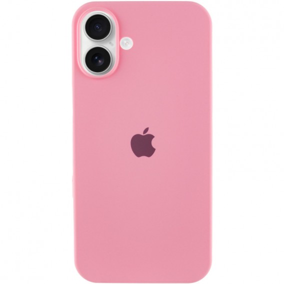 Чохол Silicone Case Full Protective (AA) для Apple iPhone 16 Plus (6.7"), Рожевий / Light pink
