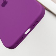 Чехол Silicone Case Full Protective (AA) для Apple iPhone 16 Plus (6.7"), Фиолетовый / Grape
