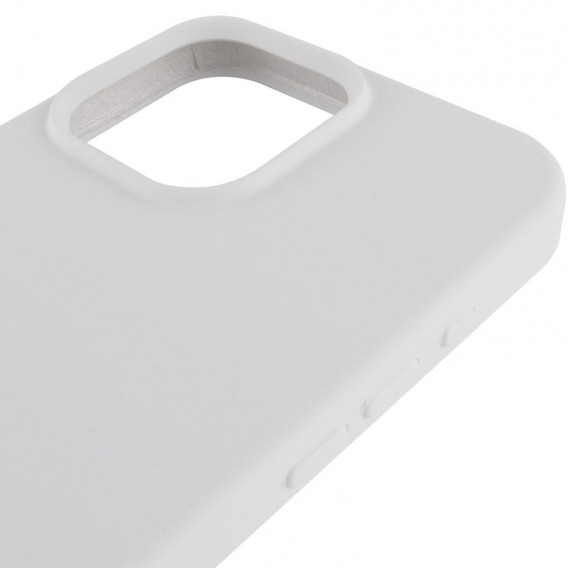 Чохол Silicone Case Full Protective (AA) для Apple iPhone 16 Pro (6.3") Білий / White
