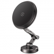 Автодержатель с БЗУ Acefast D30 Magnetic Wireless Charging, Black