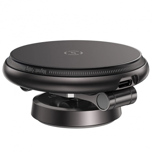 Автодержатель с БЗУ Acefast D30 Magnetic Wireless Charging, Black - изображение 4