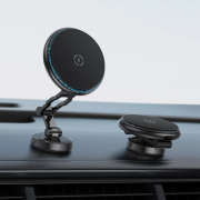 Автодержатель с БЗУ Acefast D30 Magnetic Wireless Charging, Black