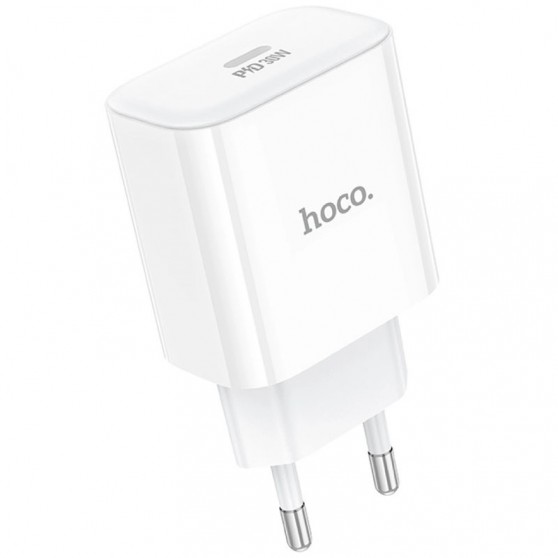 Блок живлення Hoco C76A Pro Majestic PD30W (1C), White