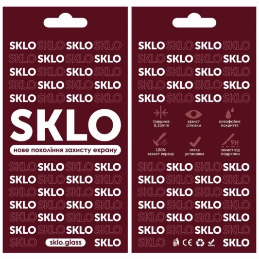 Защитное стекло SKLO 3D для Realme 12 4G / 12+ 5G / 13 4G Черный - изображение 3