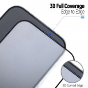 Захисне 3D скло Blueo Hot Bending для Apple iPhone 15 Pro (6.1") (+ аплікатор), Чорний
