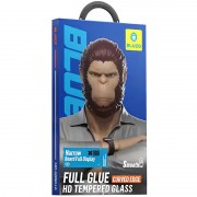Захисне 3D скло Blueo Hot Bending для Apple iPhone 16 Pro Max (6.9") (+ аплікатор), Чорний