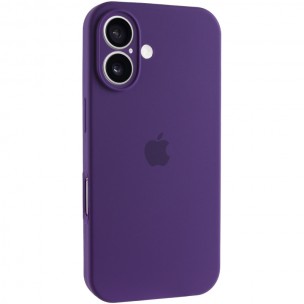 Чехол Silicone Case Full Camera Protective (AA) для Apple iPhone 16 (6.1