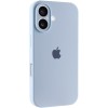 Чохол Silicone Case Full Camera Protective (AA) для Apple iPhone 16 (6.1"), Синій / Sweet Blue