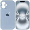 Чохол Silicone Case Full Camera Protective (AA) для Apple iPhone 16 (6.1"), Синій / Sweet Blue