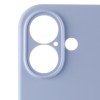 Чехол Silicone Case Full Camera Protective (AA) для Apple iPhone 16 (6.1"), Голубой / Lilac Blue