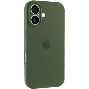 Чехол Silicone Case Full Camera Protective (AA) для Apple iPhone 16 (6.1
