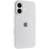 Чохол Silicone Case Full Camera Protective (AA) Apple iPhone 16 (6.1"), Білий / White