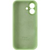 Чохол Silicone Case Full Camera Protective (AA) Apple iPhone 16 (6.1"), М'ятний / Mint
