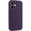 Чохол Silicone Case Full Camera Protective (AA) Apple iPhone 16 (6.1"), Фіолетовий / Elderberry