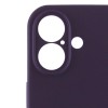Чохол Silicone Case Full Camera Protective (AA) Apple iPhone 16 (6.1"), Фіолетовий / Elderberry