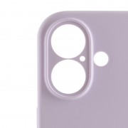 Чехол Silicone Case Full Camera Protective (AA) для Apple iPhone 16 (6.1"), Сиреневый / Lilac