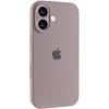 Чохол Silicone Case Full Camera Protective (AA) для Apple iPhone 16 (6.1"), Сірий / Lavender