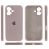 Чохол Silicone Case Full Camera Protective (AA) для Apple iPhone 16 (6.1"), Сірий / Lavender