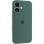 Чохол Silicone Case Full Camera Protective (AA) для Apple iPhone 16 (6.1") Зелений / Pine green