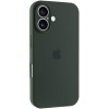 Чохол Silicone Case Full Camera Protective (AA) для Apple iPhone 16 (6.1"), Зелений / Cyprus Green
