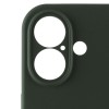 Чохол Silicone Case Full Camera Protective (AA) для Apple iPhone 16 (6.1"), Зелений / Cyprus Green