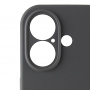 Чохол Silicone Case Full Camera Protective (AA) для Apple iPhone 16 (6.1"), Сірий / Dark Gray