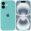 Чохол Silicone Case Full Camera Protective (AA) Apple iPhone 16 (6.1"), Бірюзовий / Marine Green