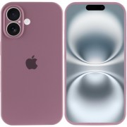 Чехол Silicone Case Full Camera Protective (AA) для Apple iPhone 16 Plus (6.7"), Лиловый / Lilac Pride