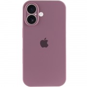 Чехол Silicone Case Full Camera Protective (AA) для Apple iPhone 16 Plus (6.7"), Лиловый / Lilac Pride