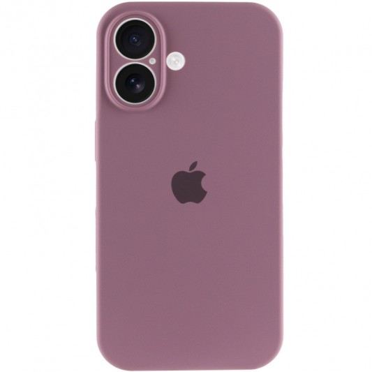 Чехол Silicone Case Full Camera Protective (AA) для Apple iPhone 16 Plus (6.7") Лиловый / Lilac Pride - изображение 4