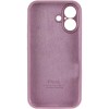 Чохол Silicone Case Full Camera Protective (AA) для Apple iPhone 16 Plus (6.7"), Ліловий / Lilac Pride