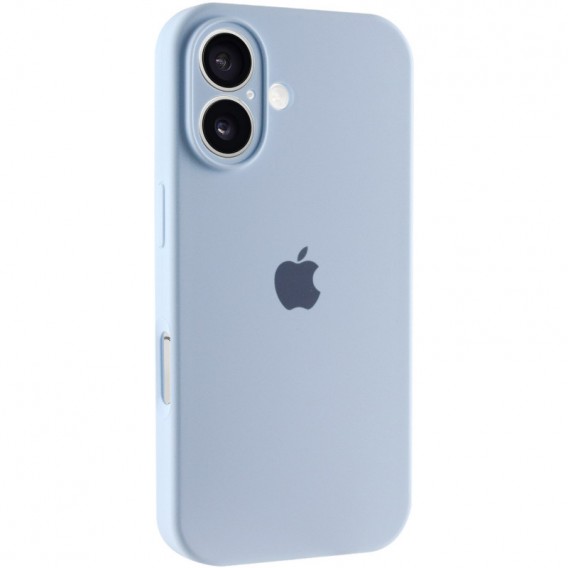 Чохол Silicone Case Full Camera Protective (AA) для Apple iPhone 16 Plus (6.7"), Синій / Sweet Blue